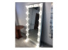 White makeup mirror, neutral 5watt bulbs, 16 220V LEDUA cartridges