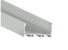 Aluminum profile for LED strip AL-22 2 meters anodized surface hanging LEDUA
