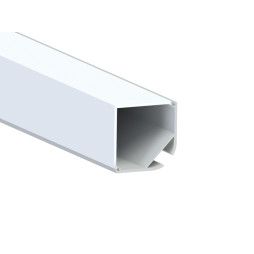 Aluminum profile for LED strip AL-05-1 2 meters anodized corner suspended LEDUA