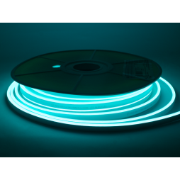 LED neon 6*12mm 120led 2835 24V 9W/m IP65, blue (coil 25m) #64-IB AVT