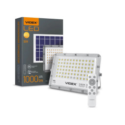 Floodlight LED autonomous, solar panel 1000LM 5000K 3.2V VL-FSO2-505 Videx
