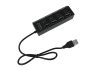 USB HUB with 4 USB 2.0 ports, with switches and backlight (in blister), 4-1030, active