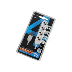 USB HUB with 4 USB 2.0 ports (Model:P-1020), in blister, 4-1038, passive