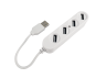 USB HUB with 4 USB 2.0 ports (Model:P-1020), in blister, 4-1038, passive