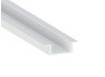 Aluminum profile for LED strip AL-01-1 1 meter white recessed LEDUA
