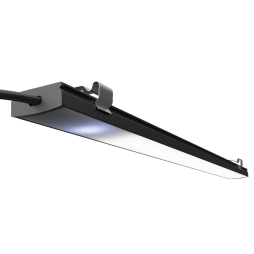 LED lamp with sensor dimmer with memory furniture surface-mounted black 200mm 12V 6500K LEDUA