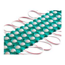 LED modules 2835-3smd 12V IP65 0.5watt with green lens