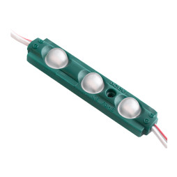 LED modules 2835-3smd 12V IP65 0.5watt with green lens
