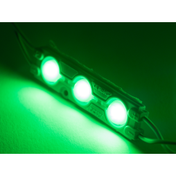 LED modules 2835-3smd 12V IP65 0.5watt with green lens