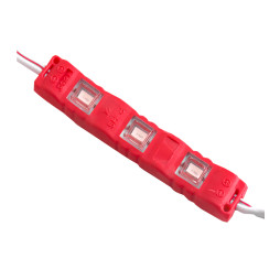 LED modules 5630-3smd 12V IP65 plastic 25-30lm red LEDUA