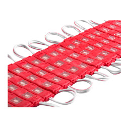 LED modules 5630-3smd 12V IP65 plastic 25-30lm red LEDUA