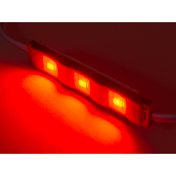 LED modules 5630-3smd 12V IP65 plastic 25-30lm red LEDUA