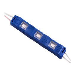 LED modules 5630-3smd 12V IP65 plastic 25-30lm blue LEDUA