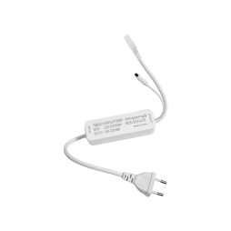 Power adapter for LED strip (plastic) 220V IP20 + remote control D/U #17/1