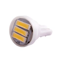 LED car lamp T10-7020-3smd white 12V LEDUA