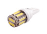 LED car lamp T10-7020-10smd white 12V LEDUA