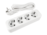 Extension cord 4 sockets 3m with grounding LMK046 Lemanso