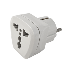 Adapter - adapter with indicator white LMA036 Lemanso
