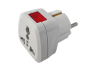 Adapter - adapter with indicator white LMA036 Lemanso