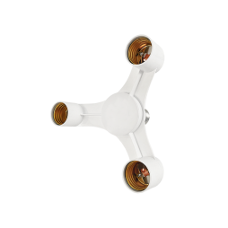 Adapter from the E27 lampholder to 3 E27 lamps LMA257 Lemanso