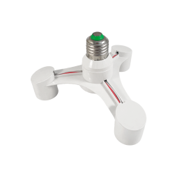 Adapter from the E27 lampholder to 3 E27 lamps LMA257 Lemanso