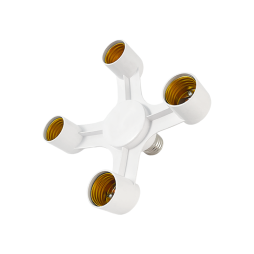 Adapter from the E27 lampholder to 4 E27 lamps LMA258 Lemanso