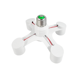 Adapter from the E27 lampholder to 4 E27 lamps LMA258 Lemanso