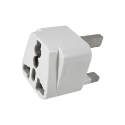 Adapter - adapter 13A 250V white LMA079 Lemanso (English)