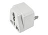 Adapter 10A 250V white LMA078 Lemanso (American)