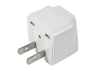 Adapter 10A 250V white LMA078 Lemanso (American)