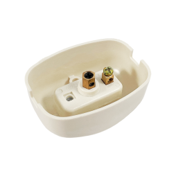 Doorbell button oval ivory LMA318 Lemanso