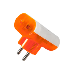 Adapter - adapter with indicator white + orange LMA322 Lemanso