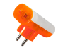 Adapter - adapter with indicator white + orange LMA322 Lemanso