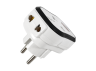 Adapter - adapter with indicator white LMA323 Lemanso
