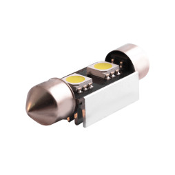 LED car lamp S85-31mm-2smd 5050 white 12V LEDUA