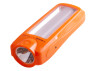 Luxury 1027 flashlight, 1W+9SMD, built-in battery without warranty