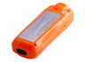 Luxury 1027 flashlight, 1W+9SMD, built-in battery without warranty