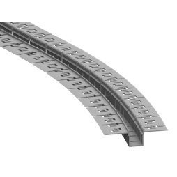 Aluminum profile for LED strip for plasterboard flexible AL-82 3 meters anodized for plaster LEDUA