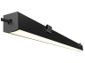 LED linear lamp "N4-1-1000" 220V 9W 1800lm 4000k black (Without switch) LEDUA