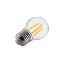 LED lamp E27 G45 4W 4led 220V 3000k ball /LM389 Lemanso