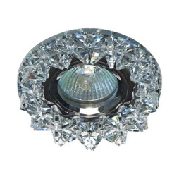 Built-in luminaire Feron CD2542 under the lamp transparent