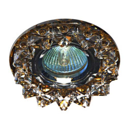 Built-in lamp Feron CD2542 under the lamp transparent tea