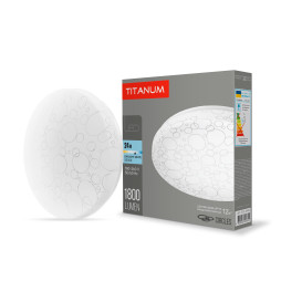 LED wall and ceiling lamp TITANUM 24W 5000K Rings