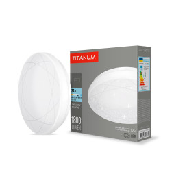 LED wall and ceiling lamp TITANUM 24W 5000K Orbit