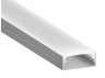Aluminum profile for LED strip AL-73 2 meters anodized surface-mounted LEDUA