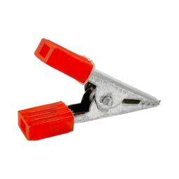 Alligator clip WD028A L:33 red