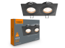 Lamp lamp 2xGU10 220V recessed Black (VL-SPF23S-B) VIDEX
