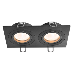 Lamp lamp 2xGU10 220V recessed Black (VL-SPF23S-B) VIDEX