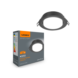 Lamp for GX53 220V recessed Black (VL-SPF27R-B) VIDEX