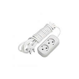 Extension 2 sockets 5m without grounding LMK037 Lemanso